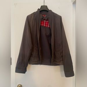 J Crew Gray / Grey Bomber Jacket - M